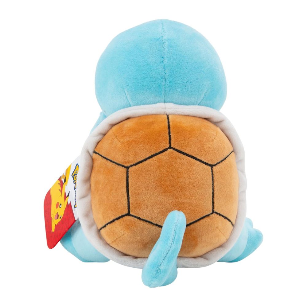 Jazwares Pokémon Plüsch flauschiges Kuscheltier für Kinder Schiggy | Squirtle - ca. 20 cm