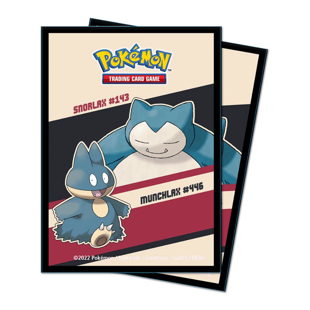 Ultra Pro Pokémon - Snorlax & Munchlax Kartenhüllen Protector Sleeves