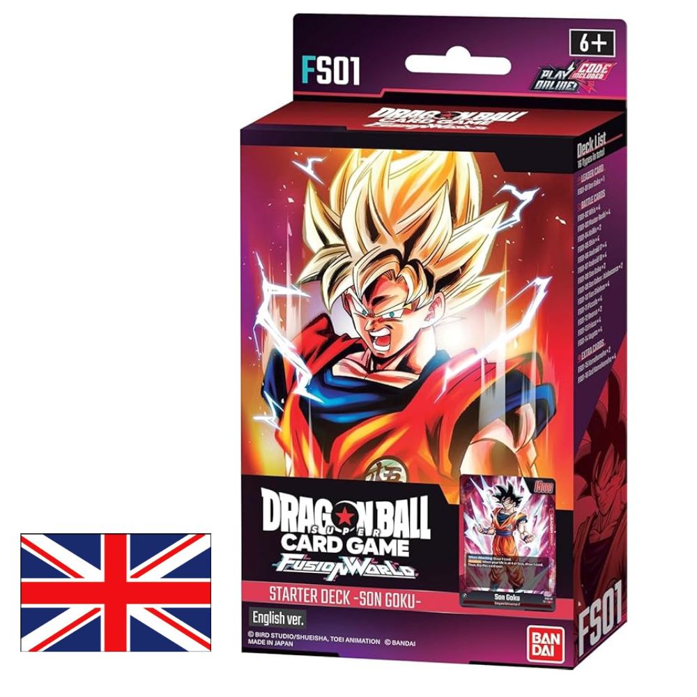 Bandai Dragonball Super Card Game: Fusion World Starter Deck FS01 "Son Goku" - EN