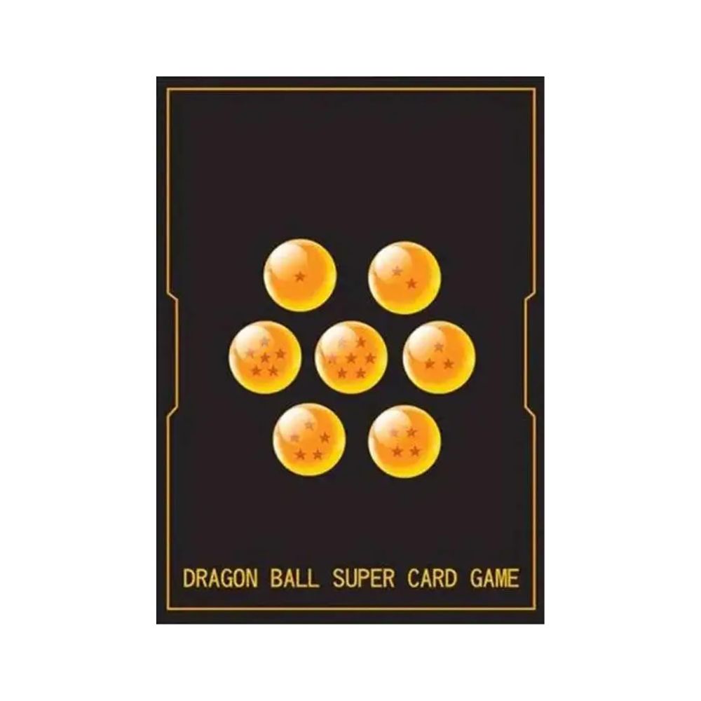 Bandai Namco Dragon Ball Super Card Game Official Card Sleeves Standard Black 64 Kartenhüllen