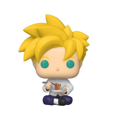 Funko POP! Animation: Dragon Ball Z - Super Saiyan Gohan mit Nudeln #951