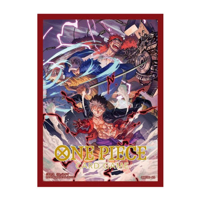 Bandai One Piece Card Game: Official Sleeves 4 Standard "The Three Captains" 70 Kartenhüllen