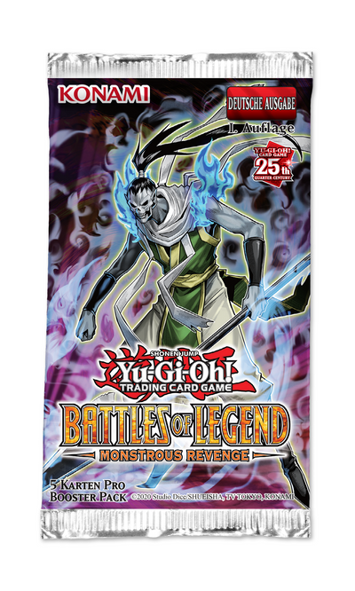 Konami Yu-Gi-Oh! - Battels of Legend:Monstrous Revenge 24 x Boosterpackung