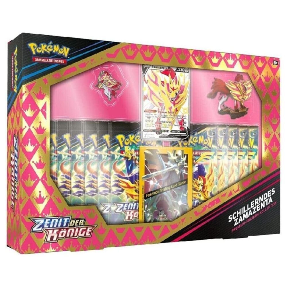 Pokémon Zenit der Könige: Premium-Figuren-Kollektion "Schillerndes Zamazenta" – deutsch