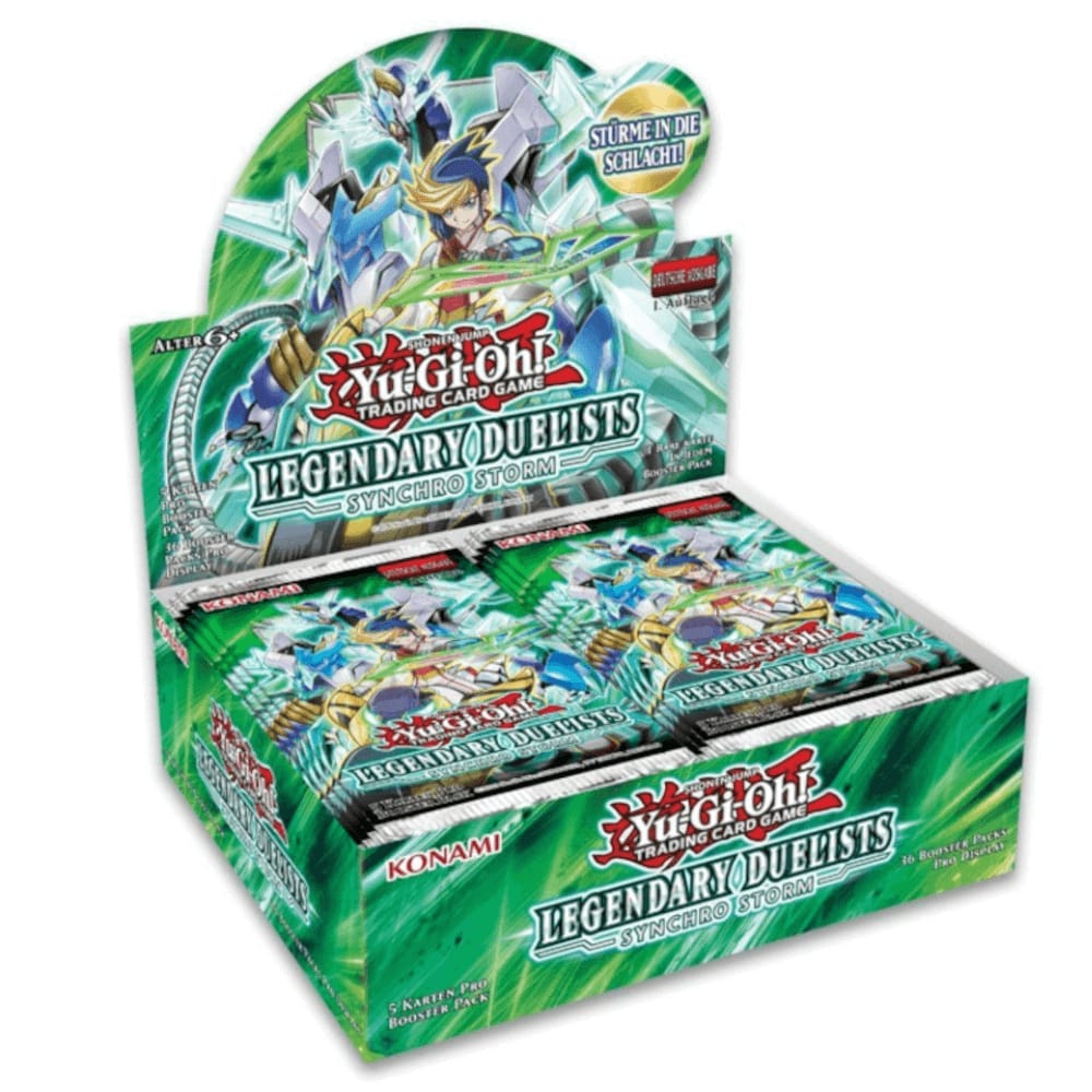 Yu-Gi-Oh! Legendary Duelists: Synchro Storm Display - 36 x Boosterpackung – deutsch