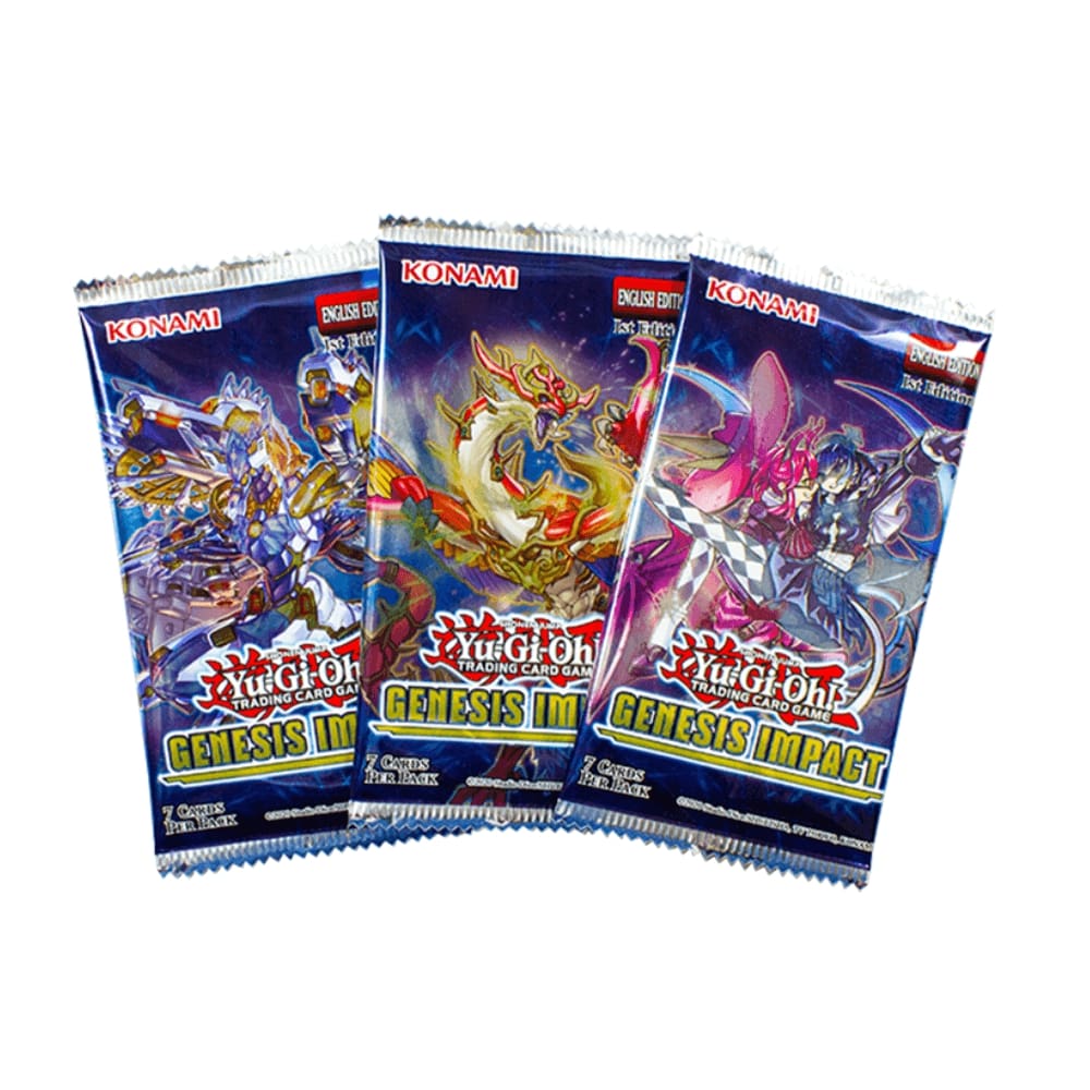 Yu-Gi-Oh! - Trading Card Game - 3er Booster Set - Genesis Impact