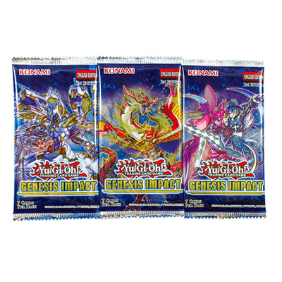 Yu-Gi-Oh! - Trading Card Game - 3er Booster Set - Genesis Impact