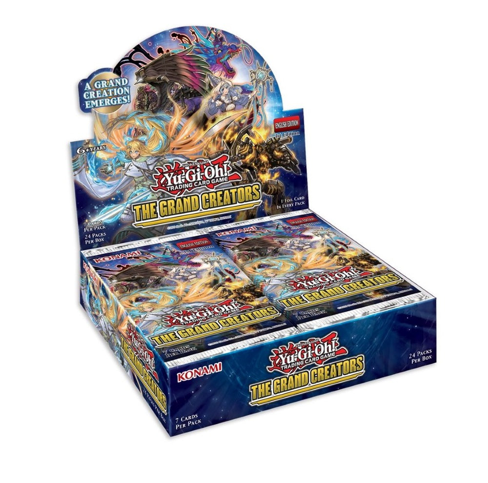 Yu-Gi-Oh! - The Grand Creators - 24 x Boosterpackung im original Display verpackt – englisch