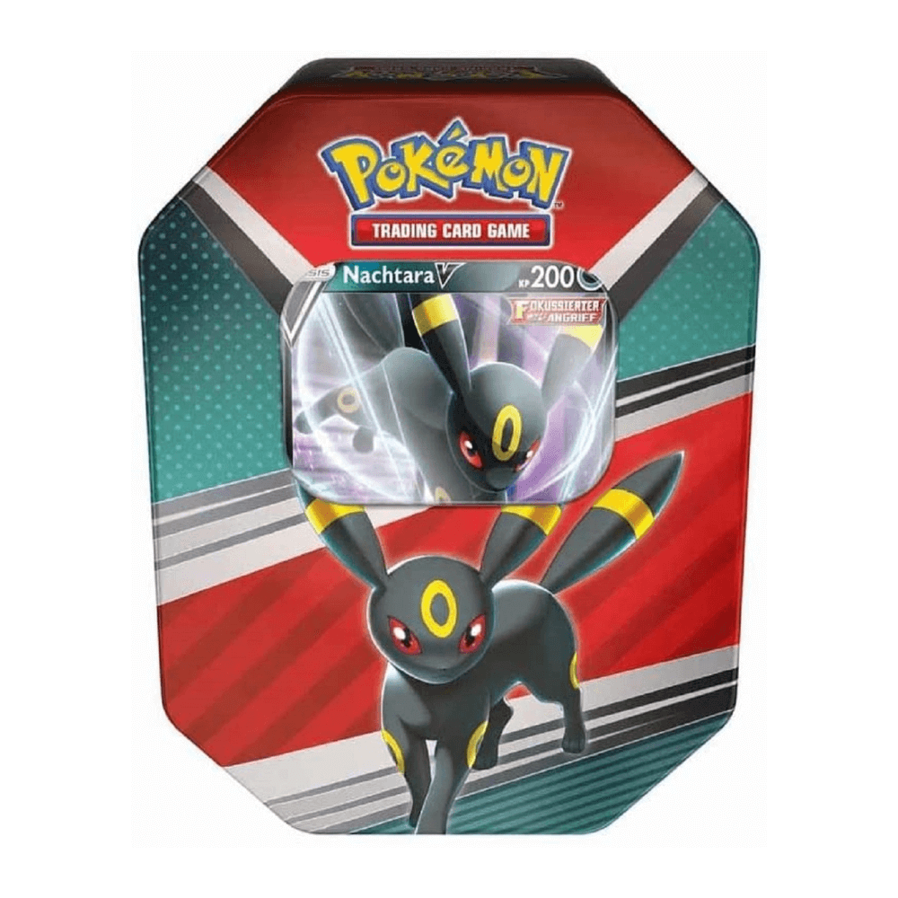 Pokémon Evoli-Entwicklungen Tin Box "NACHTARA-V" - deutsch