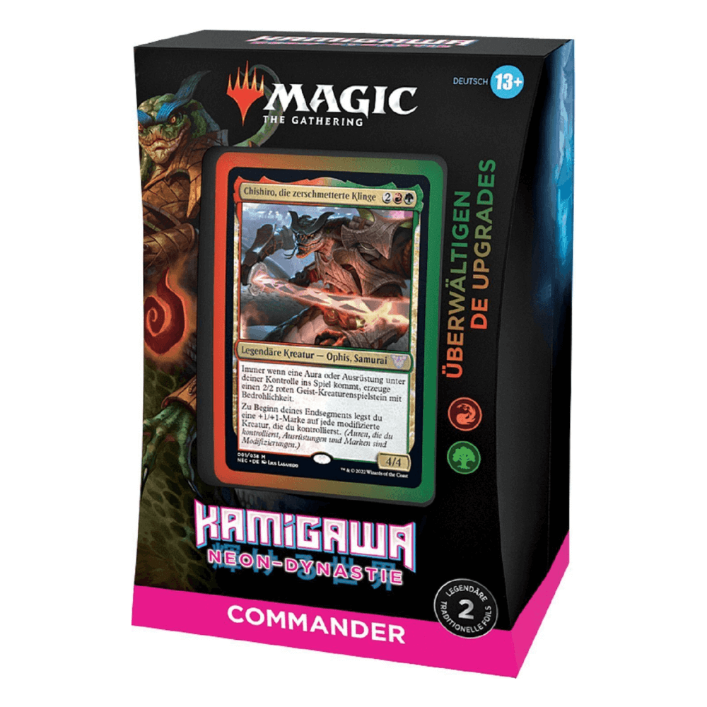 Magic the Gathering Kamigawa Commander Deck Neon-Dynastie Bundle - DE