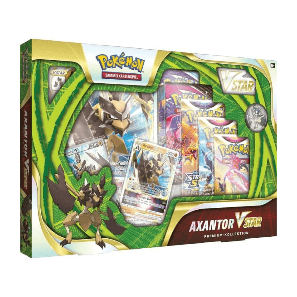 Pokémon Premium Kollektion "AXANTOR V-STAR" - deutsch