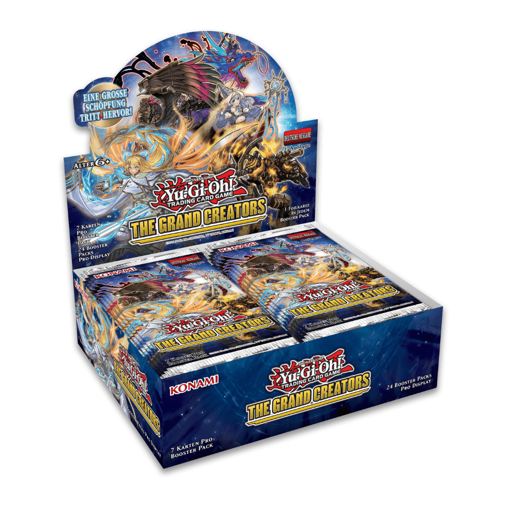 Yu-Gi-Oh! - The Grand Creators - 24 x Boosterpackung im original Display verpackt – deutsch