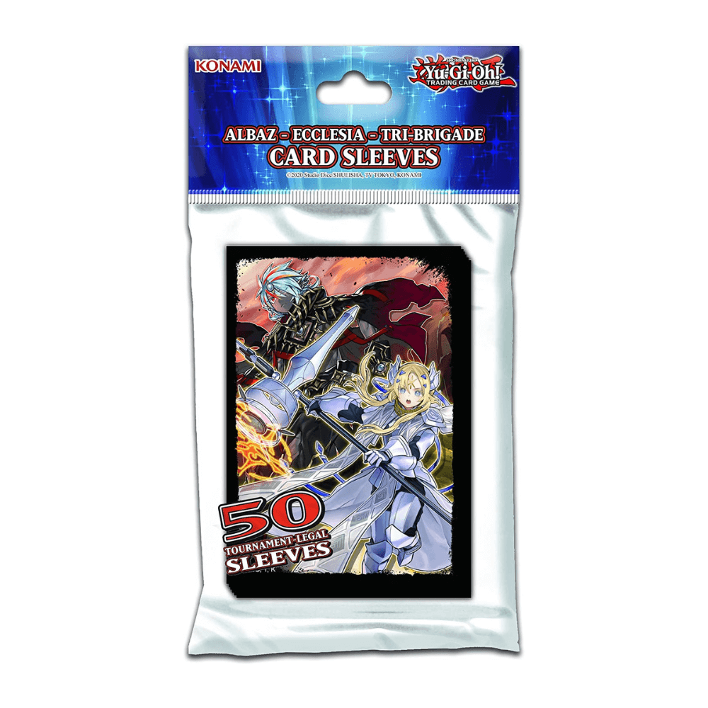 Yu-Gi-Oh! Card Sleeves - Kartenhüllen - Albaz - Ecclesia - Tri-Brigade - 50 Stück