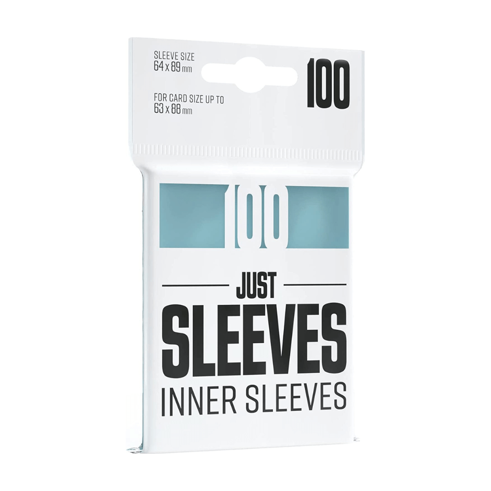 Just Sleeves - Inner Sleeves - 100 Kartenhüllen - 64 x 89 mm