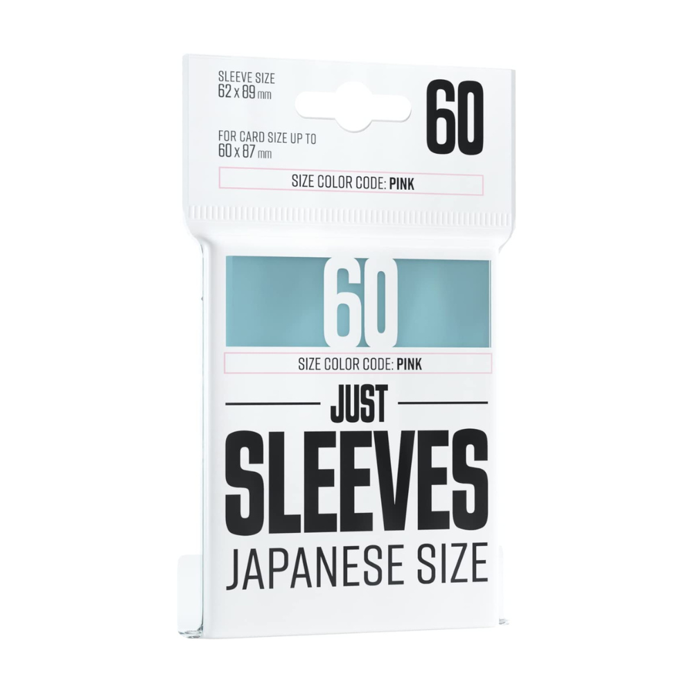 Just Sleeves Japanese Size 60 Kartenhüllen durchsichtig Karten 60x87mm