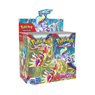 Pokémon Scarlet & Violet: 36 x Boosterpackung im original Display verpackt - englisch