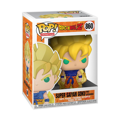 Funko POP! Animation: Dragon Ball Z - Super Saiyan Goku first appearance #860