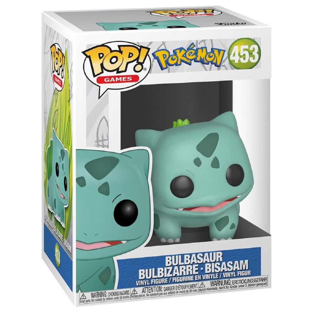 Funko POP! Games: Pokémon - Bulbasaur | Bulbizarre | Bisasam #453