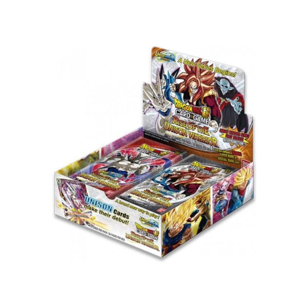 Dragon Ball Rise of the Unison Warrior Card Game Display - 24 x Booster - EN