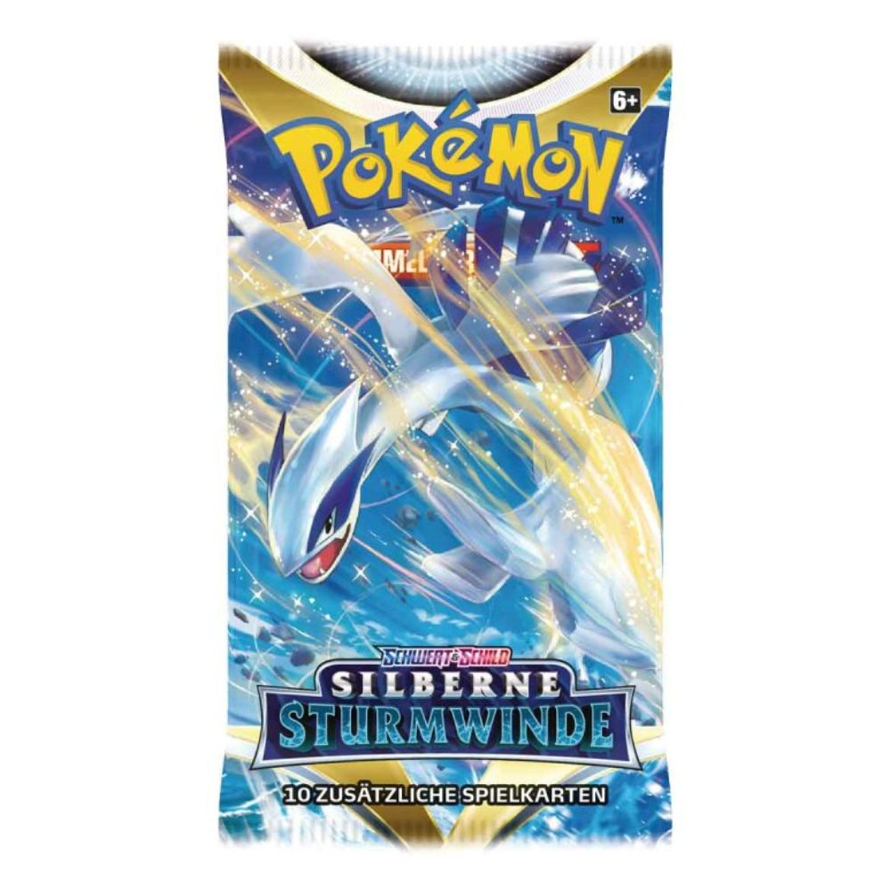 Pokémon – Schwert & Schild - SILBERNE STURMWINDE - 36 Booster Display - deutsch