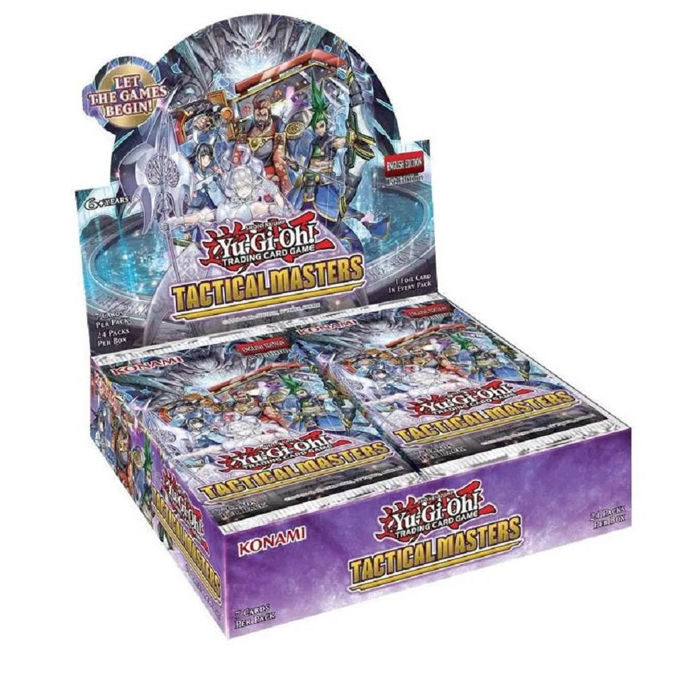 Konami - Yu-Gi-Oh! - Tactical Masters - 24 Booster Display - englisch