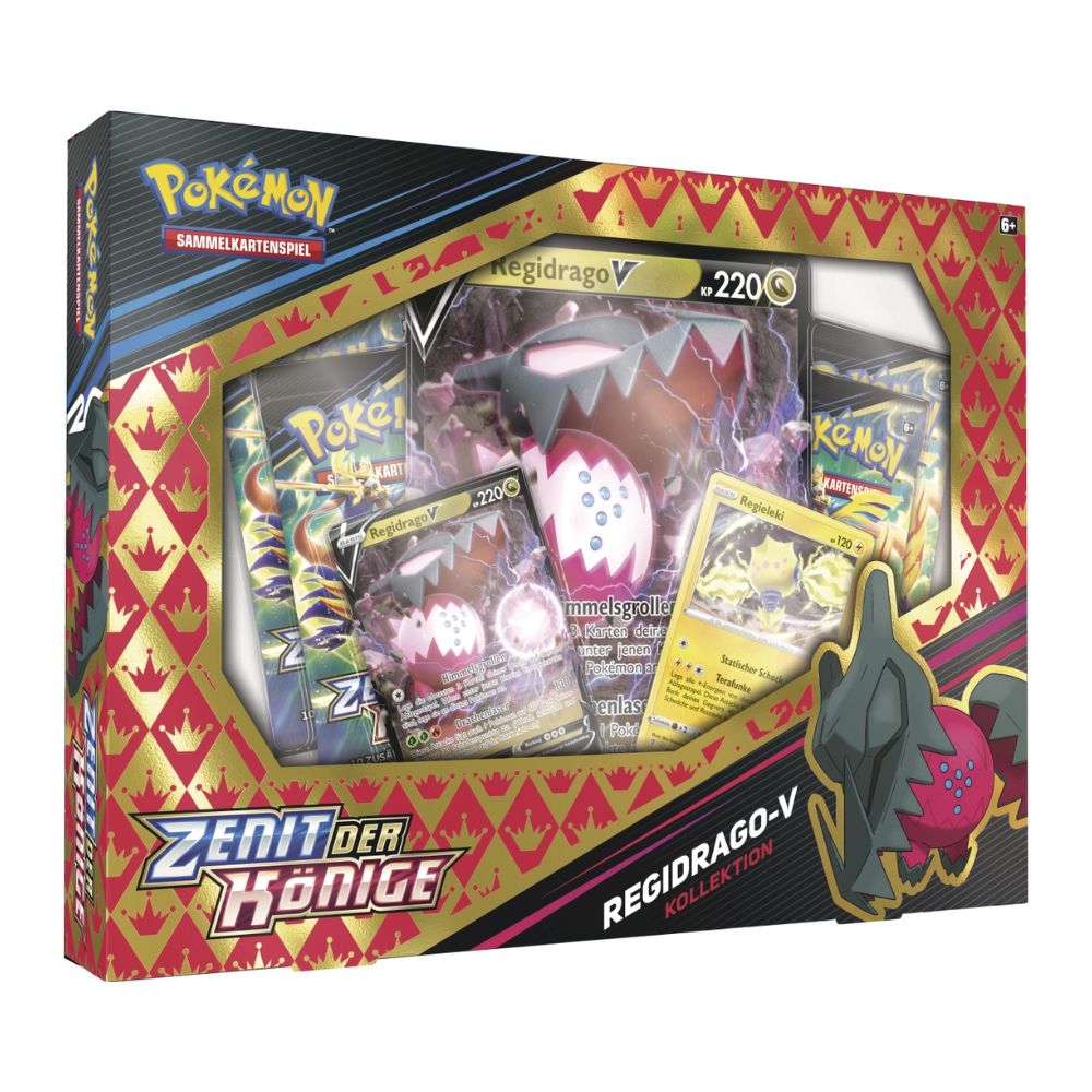 Pokémon Zenit der Könige Regidrago-V Kollektion in deutscher Sprachausgabe