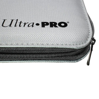 9-Pocket Zippered PRO-Binder - Silber - aus feuerfesten Material