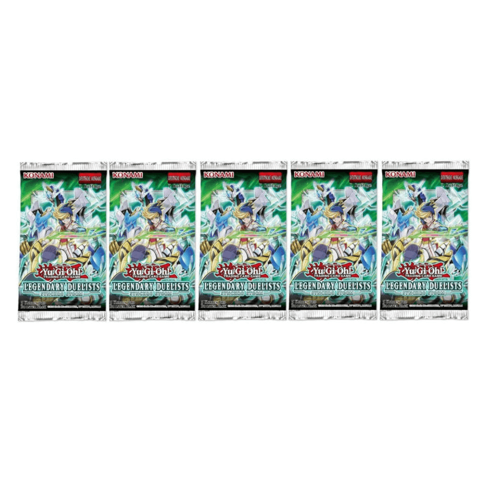 Yu-Gi-Oh! - Legendary Duelists: Synchro Storm - 5 x Booster Packung - deutsch