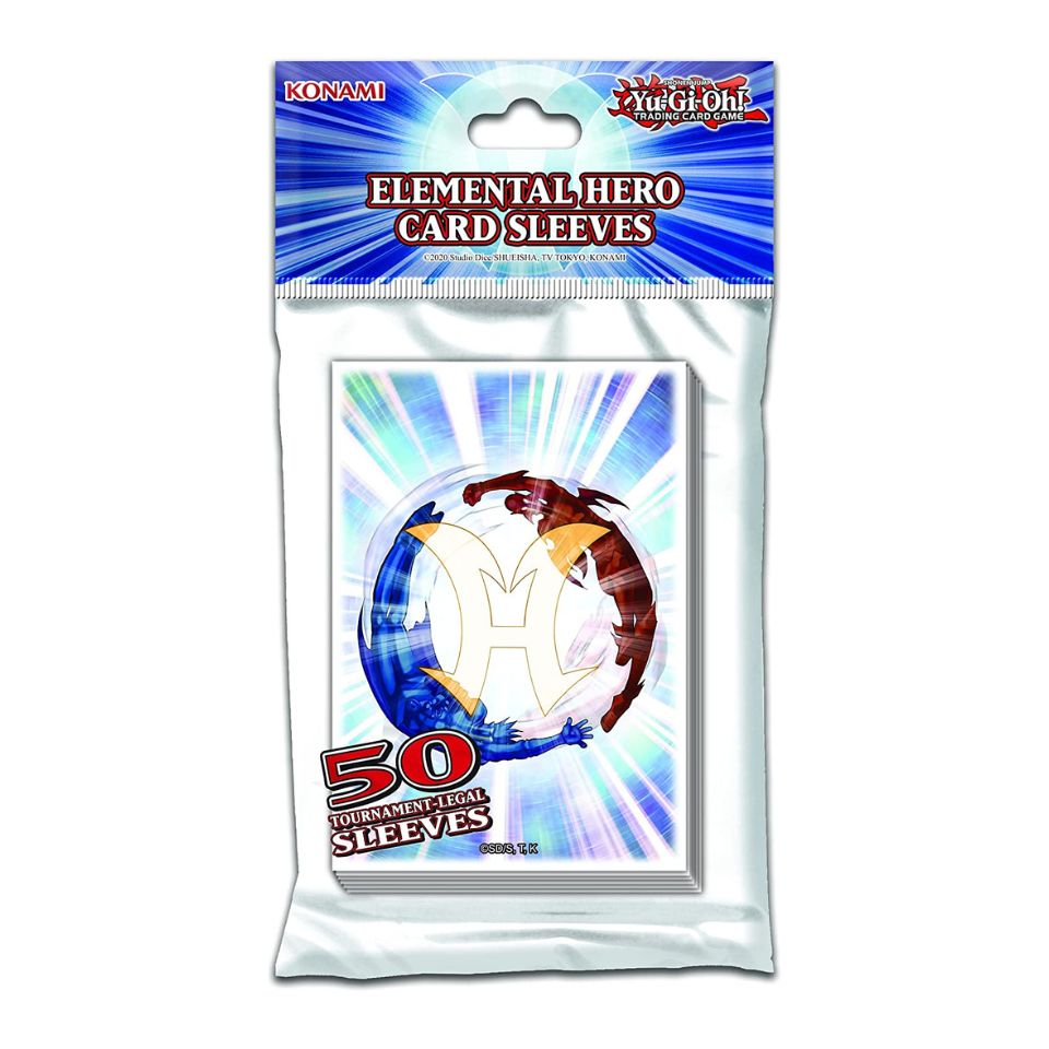 Yu-Gi-Oh! - Card Sleeves - Kartenhüllen - Elemental Hero - 50 Stück