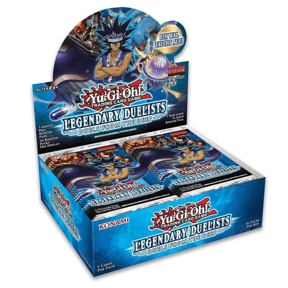 Yu-Gi-Oh! Legendary Duelists: Duels from the Deep Display - 36 x Boosterpackung – deutsch